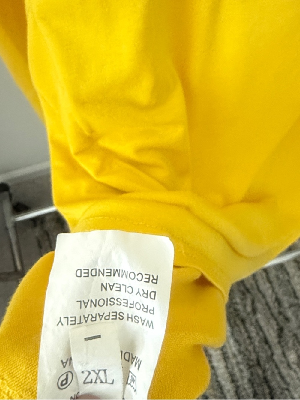 Women's Yellow Graphic Long-Sleeve Empowerment Tunic - Picture 2 of 2